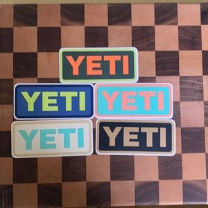 YETI STICKER SET 🪝